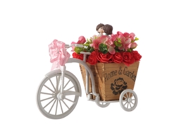Vaso de Flores para Quarto, Escritório e Bicicleta, Decoração Criativa e Aconchegante para o Lar LAXISCREED