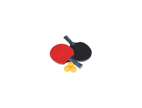 Set Ping Pong 2 Raquetes + 3 Bolas de Jogo