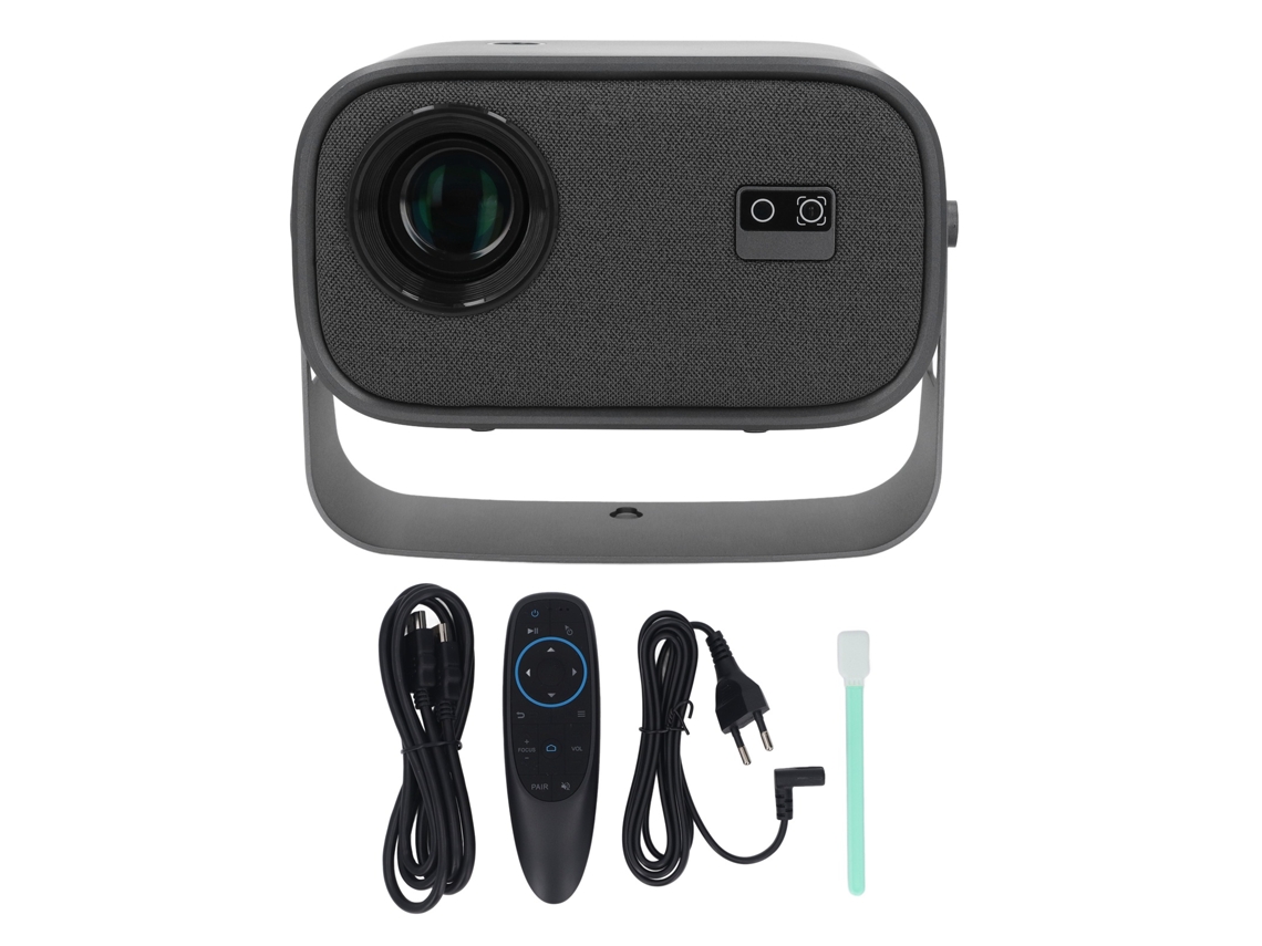 Projetor Doméstico com 1GB+8GB, Android 13, Bluetooth, Wi-Fi 4K Ultra HD EOOCOO
