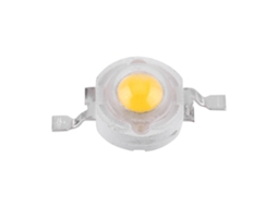 50pcs Lâmpadas Led Smd 1w Branco Quente para Projetor Spotlight | S/MARCA
