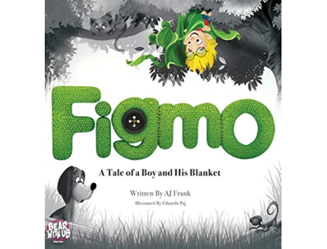 Livro Figmo A Tale of a Boy and His Blanket de AJ Frank (Inglês)