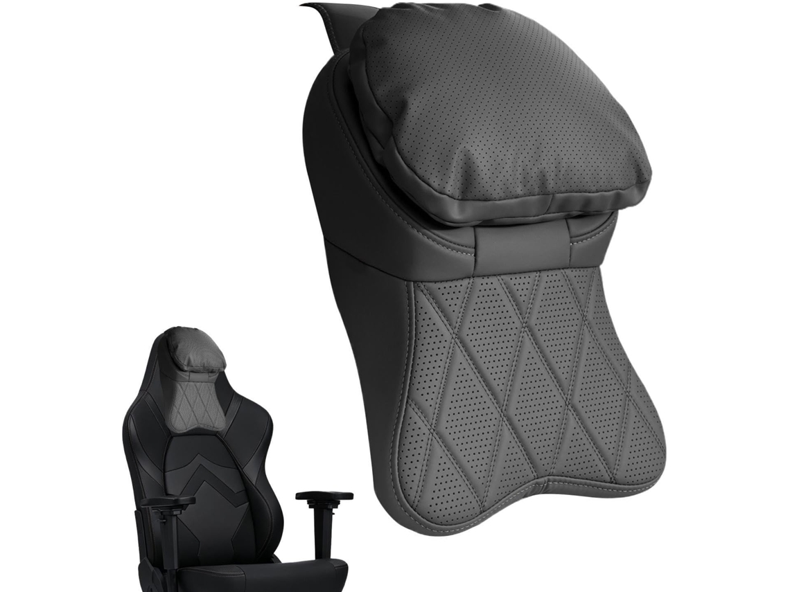 Encosto de Cabeça para Carro, Almofada Ergonômica Espuma Viscoelástica com Alça Ajustável,, Avião, CHABERLU