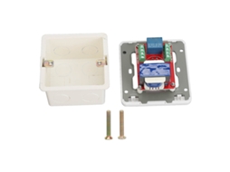 Controle De Volume Com Botão Rotativo 30w 4 Posições Para Alto-falantes De Tensão Constante Branco Parede