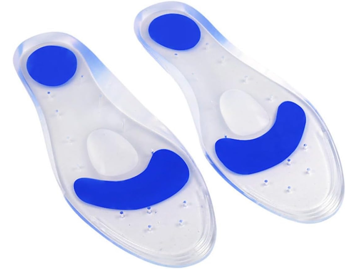 Palmilhas De Silicone Ganazono Para Esportes, Suporte Para Os Pés E Controle De Movimento, Para Calçados Femininos E