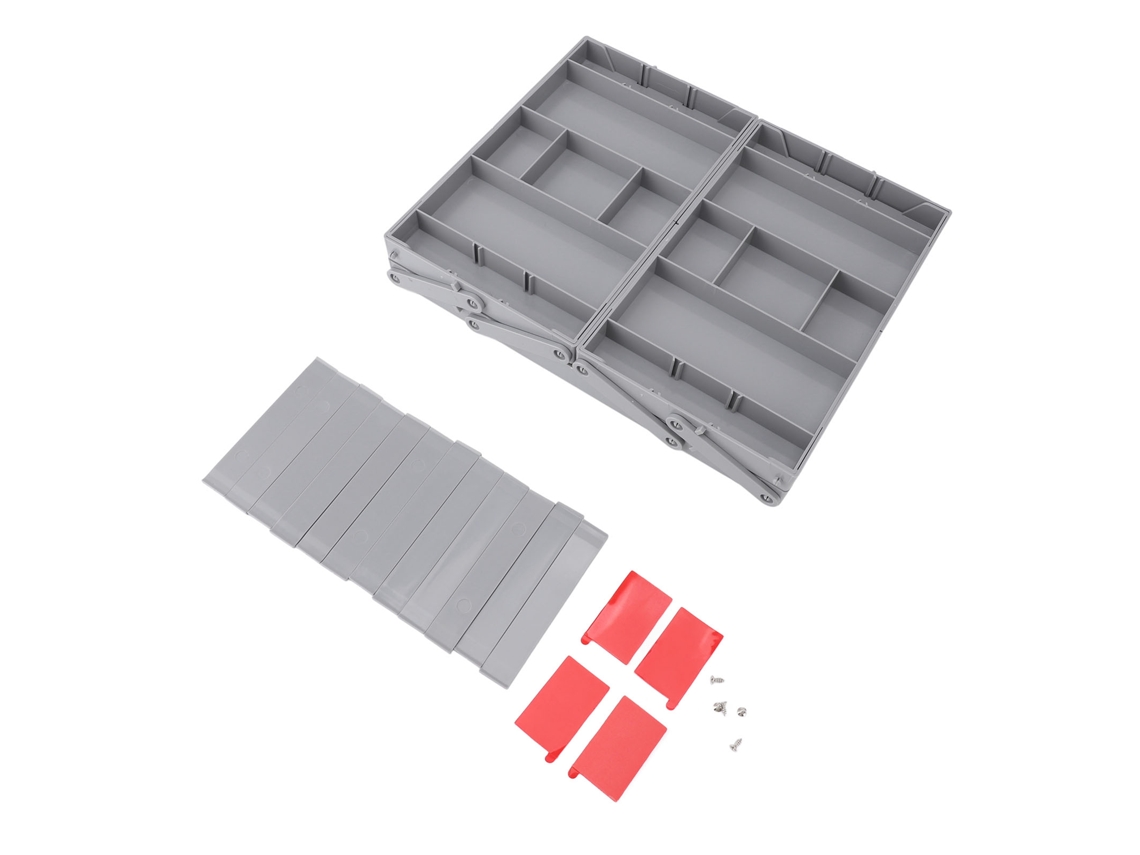 Organizador de Mesa Dobrável com Gavetas para Joias e Cosméticos | S/MARCA
