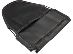 Bolsa De Selim Para Scooter Elétrica Em Pu E Poliéster Preto, Leve E Multifuncional.