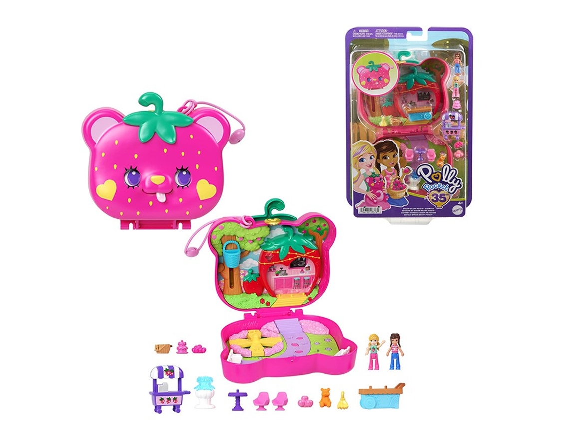Polly Pocket Cofre Straw-beary Patch
