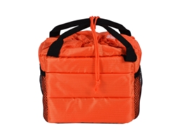 Waterproof Insert Partition Camera Hand Bag Shockproof Padded Divider Case For Dslr LAXISCREED (orange)
