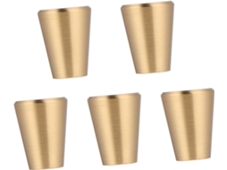 Conjunto De 5 Puxadores Cobre Para Armários, Simples E Duráveis, Para Portas E Móveis Qualidade Premium Conforto