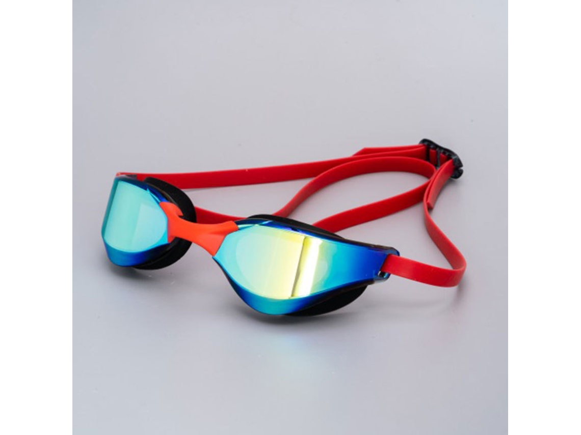 Óculos de Natação com Lentes Cinza/Amarelas, Proteção Uv, Antiembaçante, Sem Látex AQUAFORGE