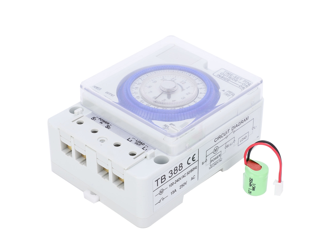 Timer Automático de Água para Jardim e Irrigação com Display 3 Polegadas Atraso por Chuva Controle Infantil S/MARCA