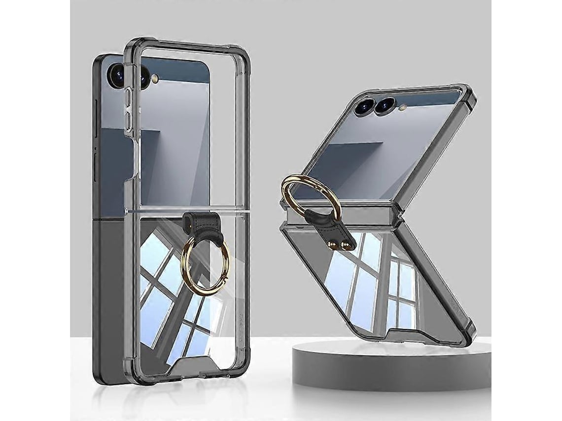 Capa Para Celular Gkk Com Airbag E Anel Para Samsung Galaxy Z Flip7 5g