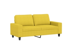 2-seater Sofa, 2-seater Sofas Vidaxl Amarelo Tecido (n/a)
