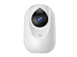 Câmera De Segurança Wi-fi Com Visão Dupla De 360° – Ultra Hd 3 Mp, Visão Noturna, Panorâmica E Inclinação Remotas.