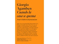 Livro Cuando La Casa Se Quema de Agamben e Giorgio