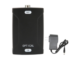 Conversor de Áudio EOOCOO Óptico para Coaxial 24bit Alta Definição