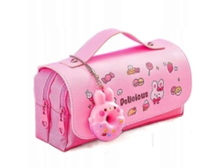 Estojo para Lápis, Grande Capacidade, Kawaii, Adultos, Meninas AQUAFORGE