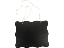 Quadro Negro Apagável De Dupla Face Besportble, 25x 20cm, Em Mdf Preto, Quadro De Avisos Para Pendurar, Ideal Para