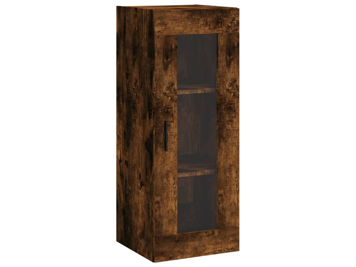 Wall Mounted Cabinet, Wall Mounted Cabinets Vidaxl Marrom Madeira Processada (n/a)