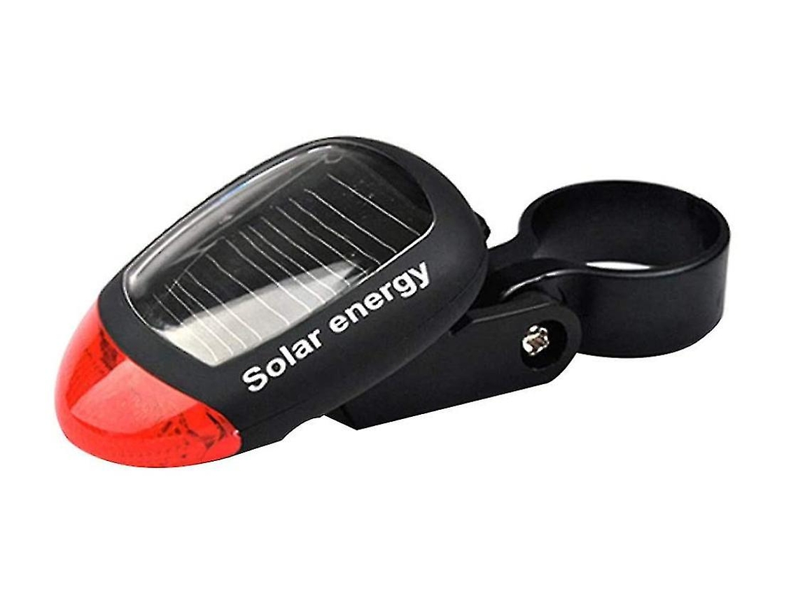 Luz Traseira Bicicleta Solar Ipx8 Ajustavel Preto Yizhood