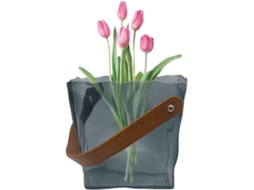 Bolsa Em Formato De Vaso De Flores, Para | Formato De Vaso De Flores Plissado Com Alça, De