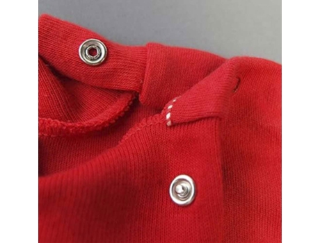 Calamaro C01210 Long Sleeve Body Vermelho 6 Months