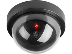 Dummy Cameras,Fake Security Cctv Dome Camera With Led Flashing Light,1 Pack