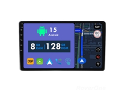 Auto Rádio Carro Bluetooth Autoradio 8GB RAM 128G ROM CarPlay Navegação GPS Ecrã Táctil RoverOne para Mitsubishi L200 5 2018-2020  