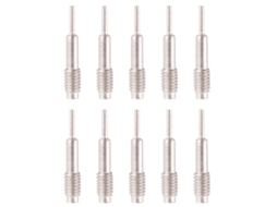 10pcs Ajustador De Pulseira De Relógio Ferramenta Remoção Pino Link Prata