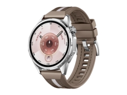 Bracelete para Huawei Watch Gt 6 XIAOMOYU em silicone e nylon trançado cáqui (46mm)