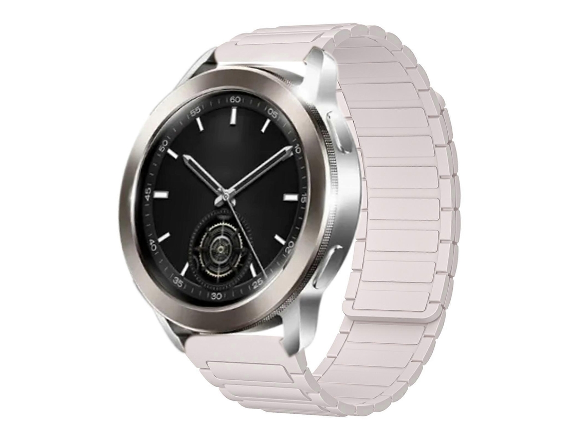 Pulseira De Silicone Magnética Em Formato De I De 22 Mm