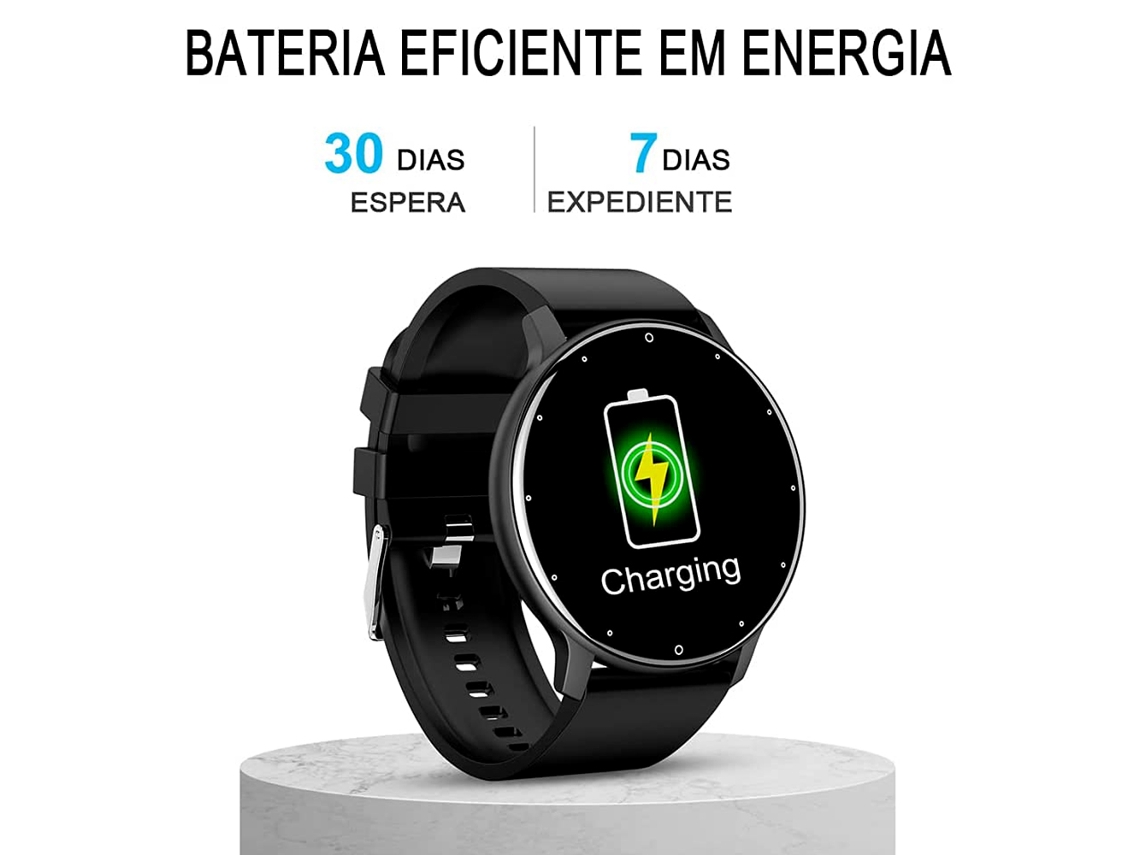 Pulseira Inteligente Zl02d Monitor Cardíaco Previsão Do Tempo