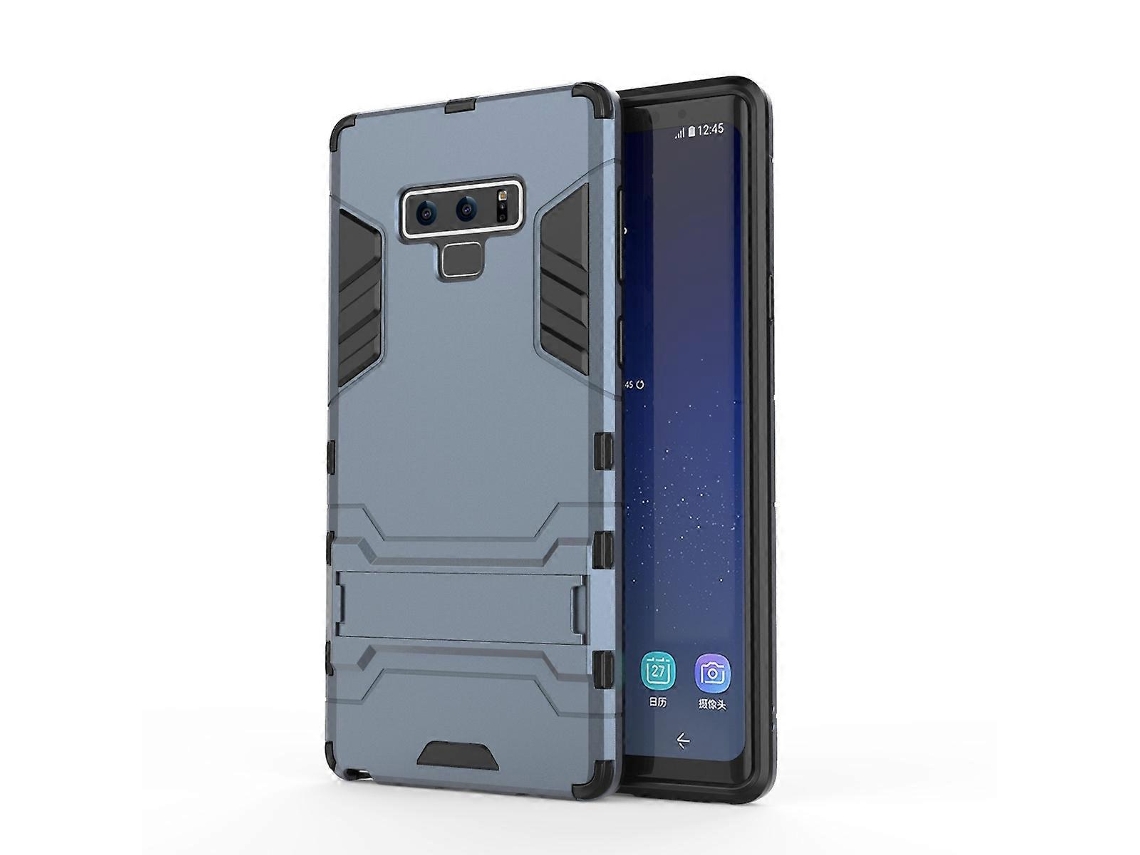 Capa Híbrida De Plástico E Tpu Cool Guard Com Suporte Para Samsung Galaxy Note 9