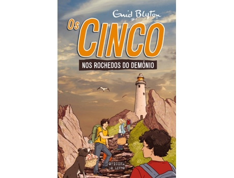 Livro Os Cinco nos Rochedos do Demónio Vol. 19  de Enid Blyton