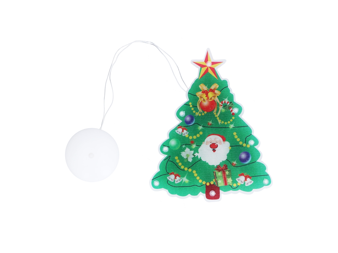 2026 luz Decorativa Led Colgante com Ventosa Pequeña para Janela Natal Festival Decoração