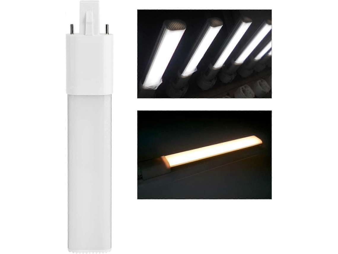 Omni lâmpada Fluorescente Compacta 6w 2 Pinos, Base Horizontal G23, 6000k , Led de Alto Rendimento, Economia de Energia, Fácil Instalação (branco)