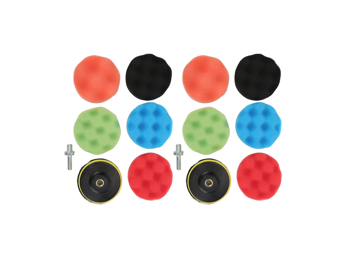 Conjunto De Esponjas De Polimento Para Carro Laxiscreed, 5 Cores, Compatível Com Fresas Eléctricas