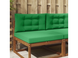 Vidaxl Almofada Para Sofá Externo Poliéster Verde 80 X 80 Cm