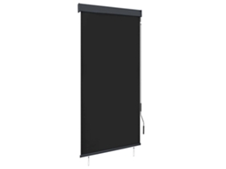 Vidaxl Estore De Rolo Para Exterior 100x250 Cm Antracite