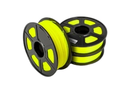 Filamento Pla 3rolos, 1.75mm De Diâmetro, Material Ecológico,pla Amarelo 3rolos Oem