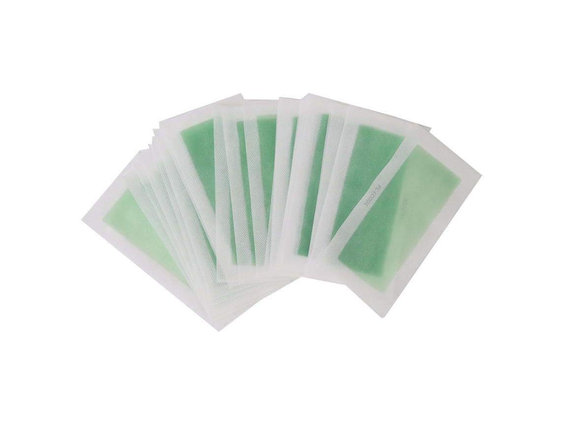 2026 48 Piezas Papel Depilatorio Desechable de Cera Doble Cara para Eliminar Pelo Corporal