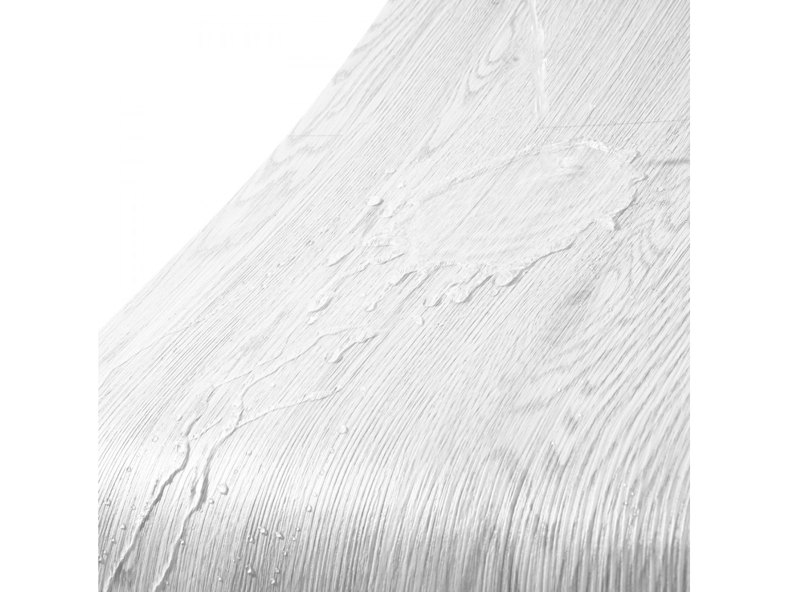 Pavimento Vinílico Autocolante Cinza Madeira 990x60cm Para Interiores Tekmaquinas