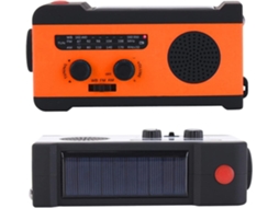 Rádio De Emergência Com Manivela Brilvibera