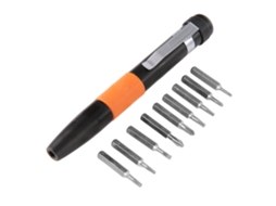 Laxiscreed Ferramenta 10-em-1 Profissional Com Chave De Fendas Com Múltiplas Pontas Para Reparar Com Facilidade