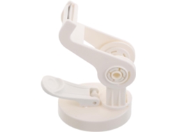 Dispensador de fita adesiva ajustável Doitool com base de sucção antiderrapante e cortador rotativo para uso doméstico ou em mesa.