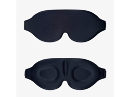 Máscara De Dormir Unissexo, Confortável, Com Bloqueio De Luz, Macia E Almofadada Em 3d, Ideal Para Quem Dorme De Lado. Preto Hexinyigjly