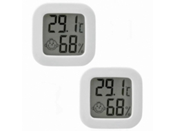 Higrômetro Do Tacômetro Interno, 2pcs Mini Alta Precisão Digital Higrômetro Interior Tacômetro, Tacômetro Preciso E Higrômetro