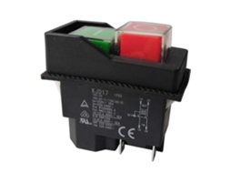 Interruptores Eletromagnéticos, Botões De Pressão Kjd17, 220v, 4 Pinos, Terminais