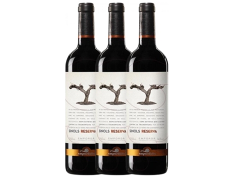 Vinho Tinto EMPORDÀLIA Empordàlia Sinols Empordà Reserva (0.75 L - 3 unidades)