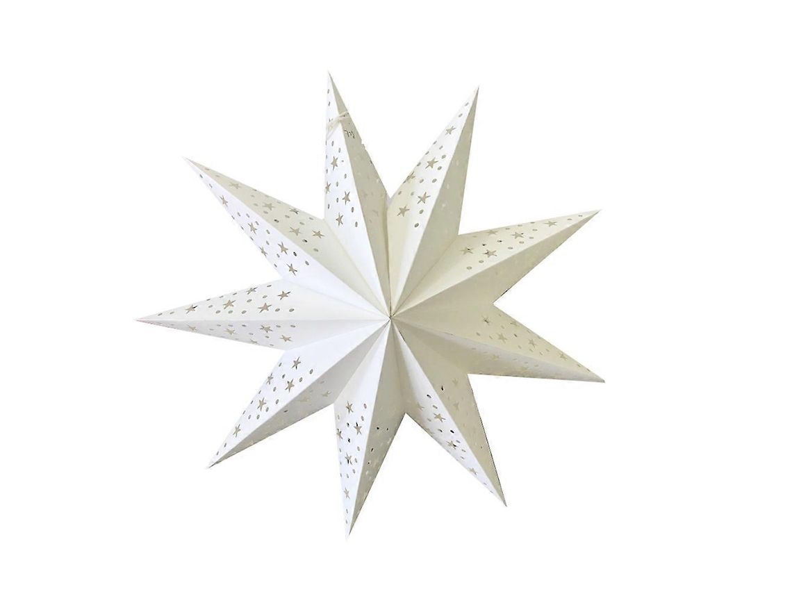 Lanternas De Papel Com 2 Estrelas Para Decoração De Festa De Natal, Lanternas De Papel Com 3 Estrelas Olysi Shop